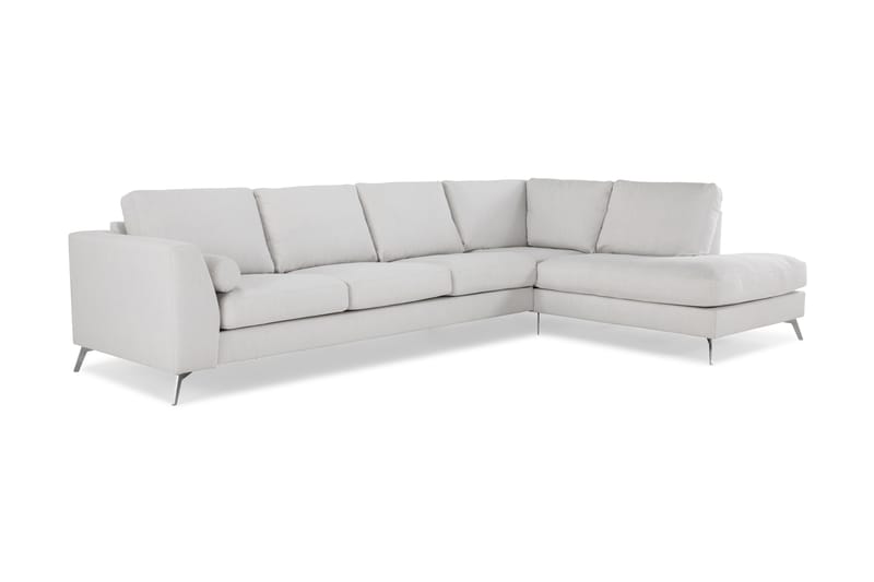 NASHVILLE LYX 4-sits Soffa med Schäslong Höger Linnebeige - Möbler - Vardagsrum - Soffor - Divansoffa & schäslong