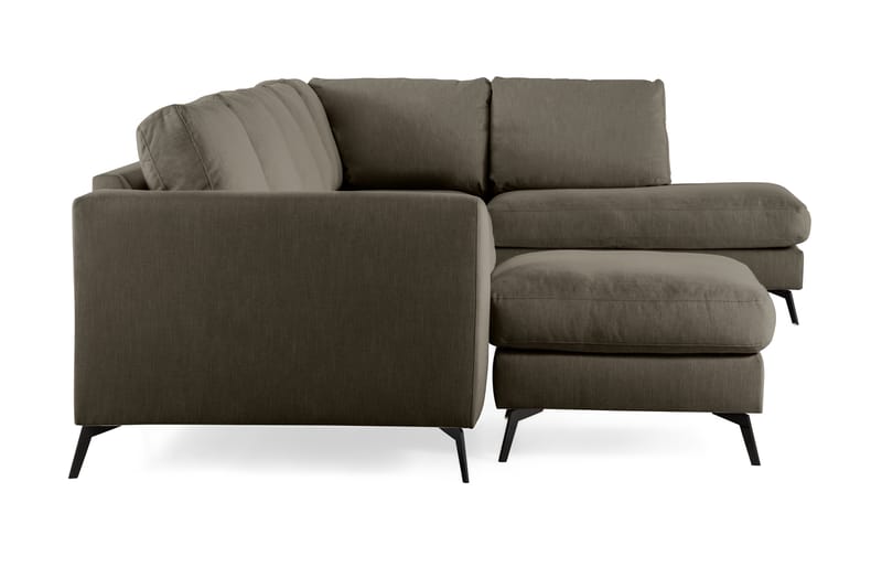 NASHVILLE LYX U-soffa med Schäslong Höger Beige - Möbler - Vardagsrum - Soffor - Divansoffa & schäslong