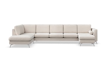 NASHVILLE LYX U-soffa med Schäslong Vänster Beige