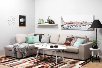 Nebraska Divansoffa 4-sits Vänster - Beige - Möbler - Vardagsrum - Soffor - Divansoffa & schäslong