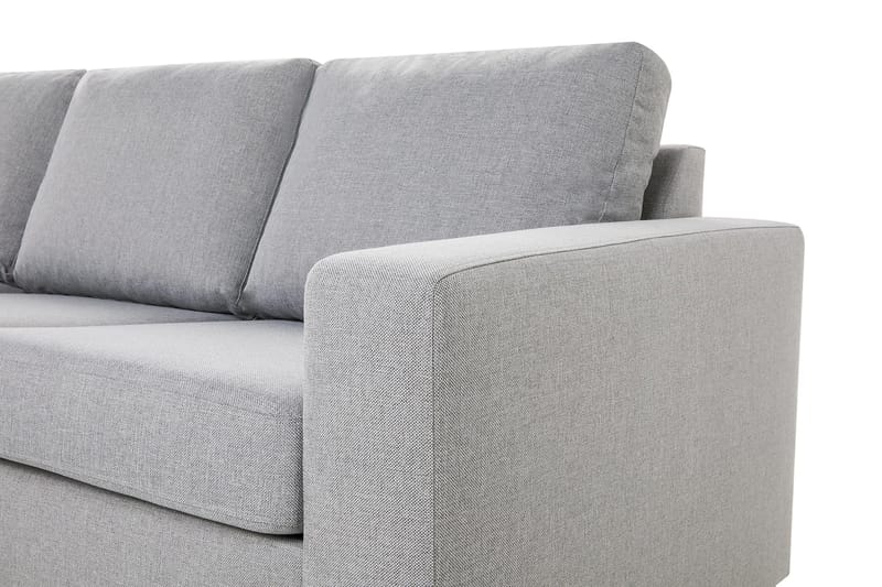 NEW YORK 4-sits Divansoffa Vändbar Ljusgrå - Möbler - Vardagsrum - Soffor - Divansoffa & schäslong