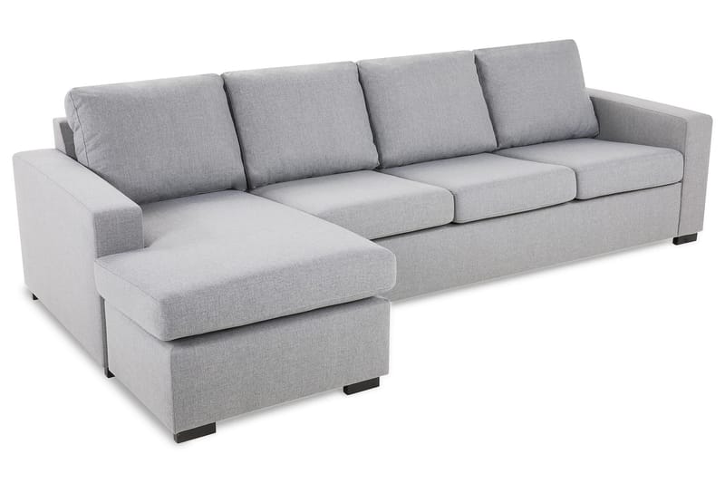 NEW YORK 4-sits Divansoffa Vändbar Ljusgrå - Möbler - Vardagsrum - Soffor - Divansoffa & schäslong