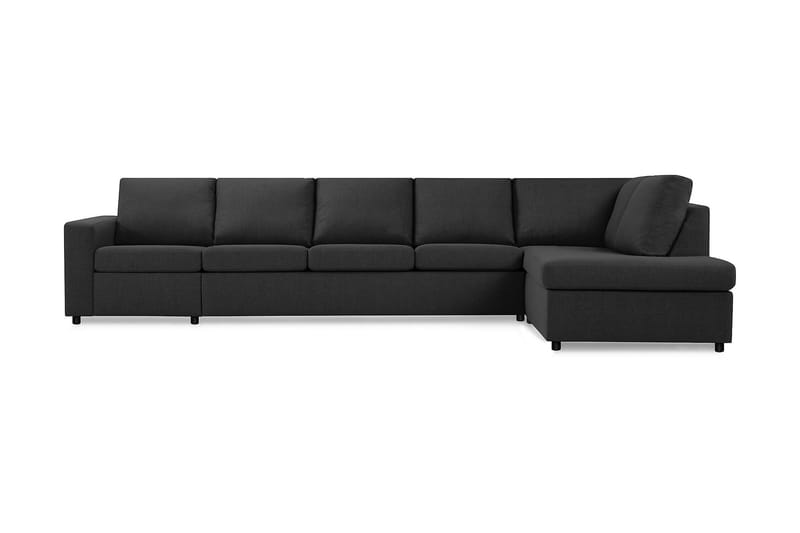 NEW YORK 4-sits Soffa med Schäslong Höger Antracit - Möbler - Vardagsrum - Soffor - Divansoffa & schäslong