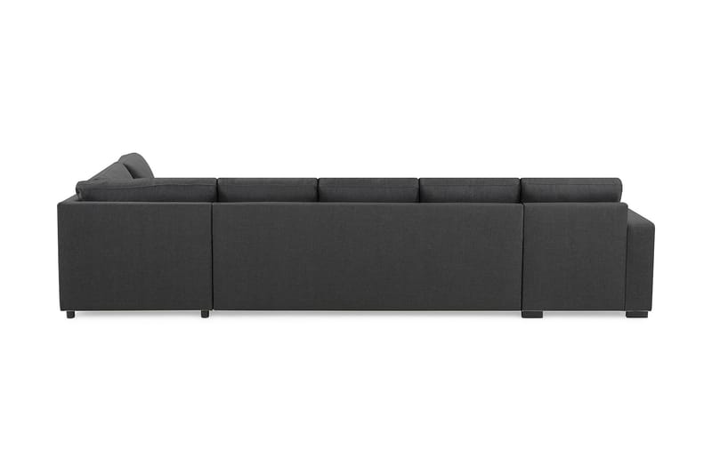 NEW YORK 4-sits Soffa med Schäslong Höger Mörkgrå - Möbler - Vardagsrum - Soffor - Divansoffa & schäslong