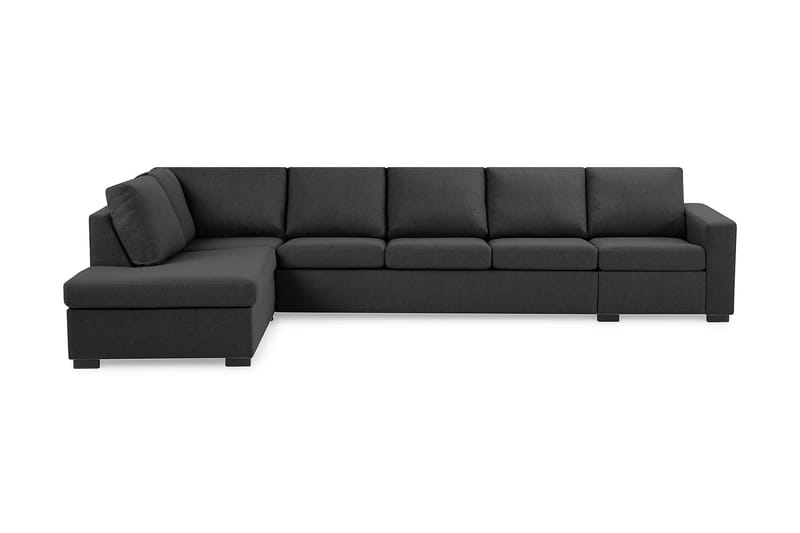 NEW YORK 4-sits Soffa med Schäslong Vänster Mörkgrå - Möbler - Vardagsrum - Soffor - Divansoffa & schäslong