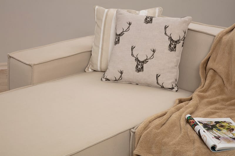 Nightcap Soffa m. Divan 3-sits - Beige - Möbler - Vardagsrum - Soffor - Divansoffa & schäslong