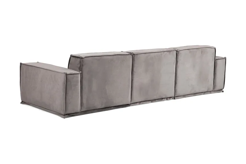 Nightcap Soffa m. Divan 3-sits - Grå - Möbler - Vardagsrum - Soffor - 3-sits soffor