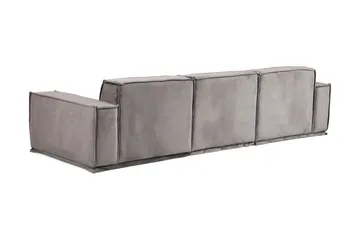Nightcap Soffa m. Divan 3-sits - Grå - Möbler - Vardagsrum - Soffor - 3-sits soffor