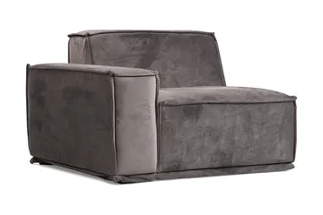 Nightcap Soffa m. Divan 3-sits - Grå - Möbler - Vardagsrum - Soffor - 3-sits soffor