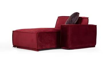 Nightcap Soffa m. Divan 4-sits - Burgundy - Möbler - Vardagsrum - Soffor - Divansoffa & schäslong
