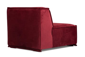 Nightcap Soffa m. Divan 4-sits - Burgundy - Möbler - Vardagsrum - Soffor - Divansoffa & schäslong