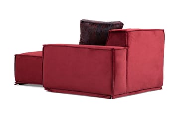 Nightcap Soffa m. Divan 4-sits - Burgundy - Möbler - Vardagsrum - Soffor - Divansoffa & schäslong