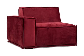 Nightcap Soffa m. Divan 4-sits - Burgundy - Möbler - Vardagsrum - Soffor - Divansoffa & schäslong