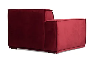 Nightcap Soffa m. Divan 4-sits - Burgundy - Möbler - Vardagsrum - Soffor - Divansoffa & schäslong