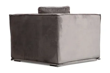 Nightcap Soffa m. Divan 4-sits - Grå - Möbler - Vardagsrum - Soffor - Modulsoffor - Komplett modulsoffa