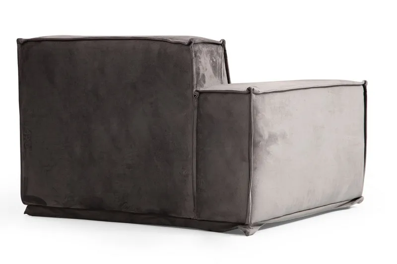 Nightcap Soffa m. Divan 6-sits - Grå - Möbler - Vardagsrum - Soffor - Hörnsoffor