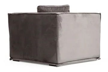 Nightcap Soffa m. Divan 6-sits - Grå - Möbler - Vardagsrum - Soffor - Hörnsoffor
