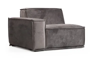 Nightcap Soffa m. Divan 6-sits - Grå - Möbler - Vardagsrum - Soffor - Hörnsoffor
