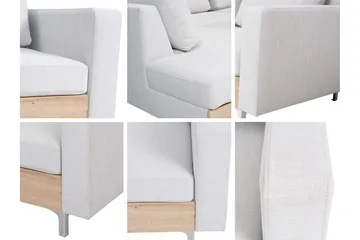 Oberting Soffa - Svart - Möbler - Vardagsrum - Soffor - Divansoffa & schäslong