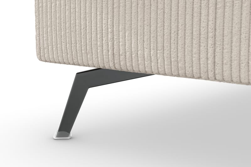 Ocean Lyx 4-sits Vänstervänd L-formad Schäslongsoffa i Manchester - Beige - Möbler - Vardagsrum - Soffor - Divansoffa & schäslong