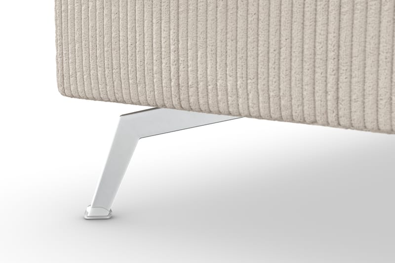Ocean Lyx 4-sits Vänstervänd L-formad Schäslongsoffa i Manchester - Beige - Möbler - Vardagsrum - Soffor - Divansoffa & schäslong