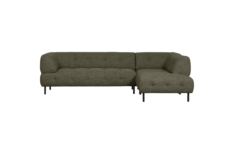 OKSHATINE Soffa med Schäslong 3-sits Grönmelange - Möbler - Vardagsrum - Soffor - Divansoffa & schäslong