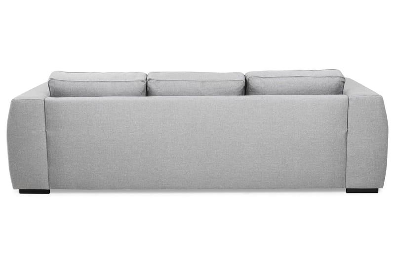 Optus 3-sits Vändbar L-formad Divansoffa i Tyg - Ljusgrå - Möbler - Vardagsrum - Soffor - Divansoffa & schäslong