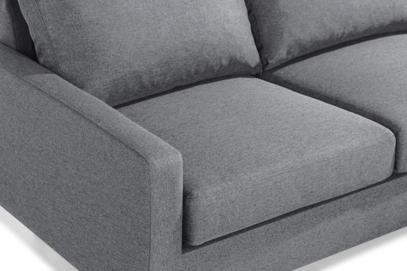 Peppe 3-sits Vändbar L-formad Divansoffa i Tyg - Ljusgrå - Möbler - Vardagsrum - Soffor - Divansoffa & schäslong