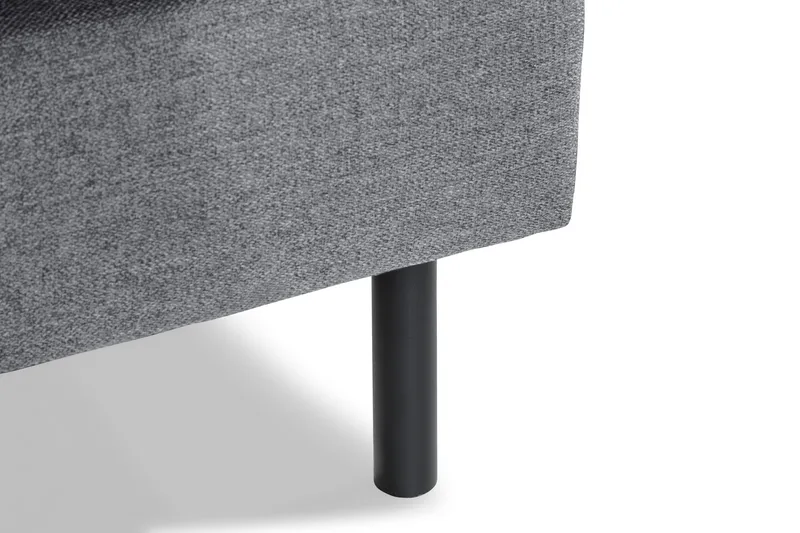 Peppe 3-sits Vändbar L-formad Divansoffa i Tyg - Ljusgrå - Möbler - Vardagsrum - Soffor - Divansoffa & schäslong