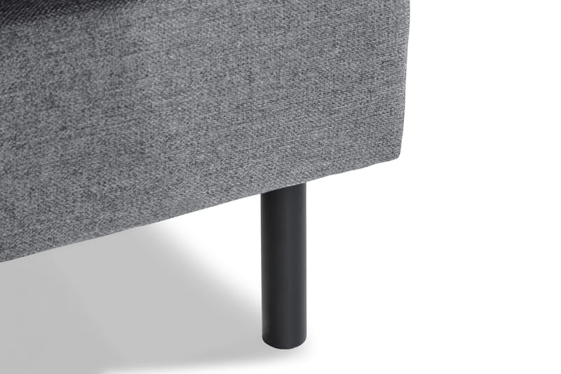 Peppe 3-sits Vändbar L-formad Divansoffa i Tyg - Ljusgrå - Möbler - Vardagsrum - Soffor - Divansoffa & schäslong