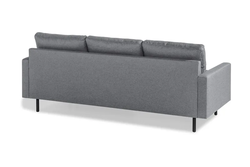 Peppe 3-sits Vändbar L-formad Divansoffa i Tyg - Ljusgrå - Möbler - Vardagsrum - Soffor - Divansoffa & schäslong