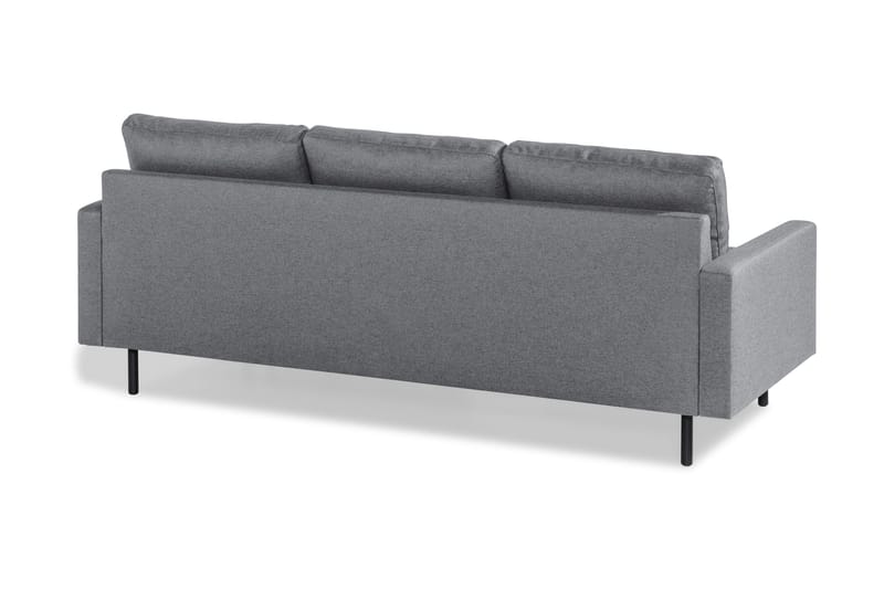 Peppe 3-sits Vändbar L-formad Divansoffa i Tyg - Ljusgrå - Möbler - Vardagsrum - Soffor - Divansoffa & schäslong