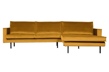 RAFAELE Divansoffa Höger Ochre