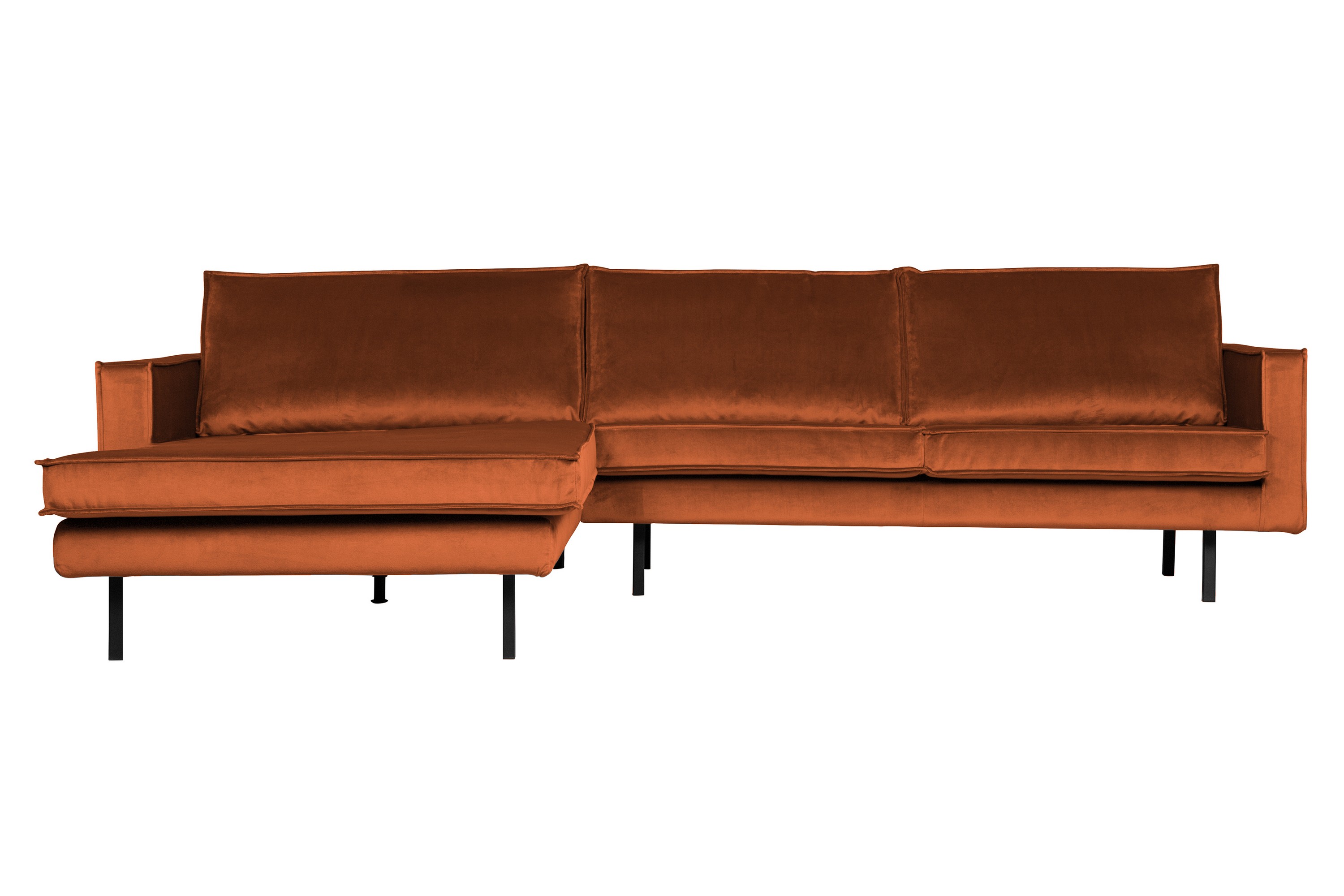 rafaele divansoffa vänster rost -