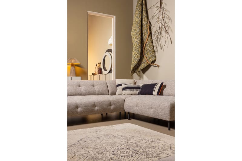 Ranta Soffa med Schäslong 3-sits - Brun - Möbler - Vardagsrum - Soffor - Divansoffa & schäslong