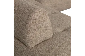 Ranta Soffa med Schäslong 3-sits - Brun - Möbler - Vardagsrum - Soffor - Divansoffa & schäslong