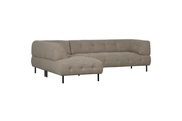 Ranta Soffa med Schäslong 3-sits - Brun - Möbler - Vardagsrum - Soffor - Divansoffa & schäslong