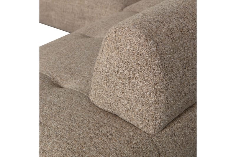 Ranta Soffa med Schäslong 3-sits - Brun - Möbler - Vardagsrum - Soffor - Divansoffa & schäslong