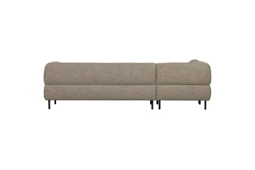Ranta Soffa med Schäslong 3-sits - Brun - Möbler - Vardagsrum - Soffor - Divansoffa & schäslong
