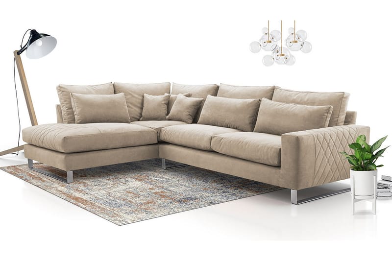 RESEGA 2-sits Soffa - Beige - Möbler - Vardagsrum - Soffor - Divansoffa & schäslong