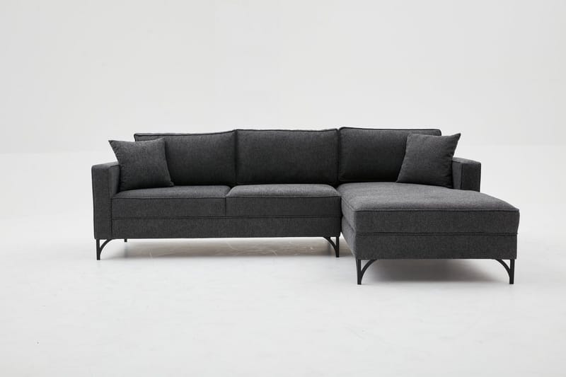 Retzow Soffa m. Divan 4-sits, Antracit