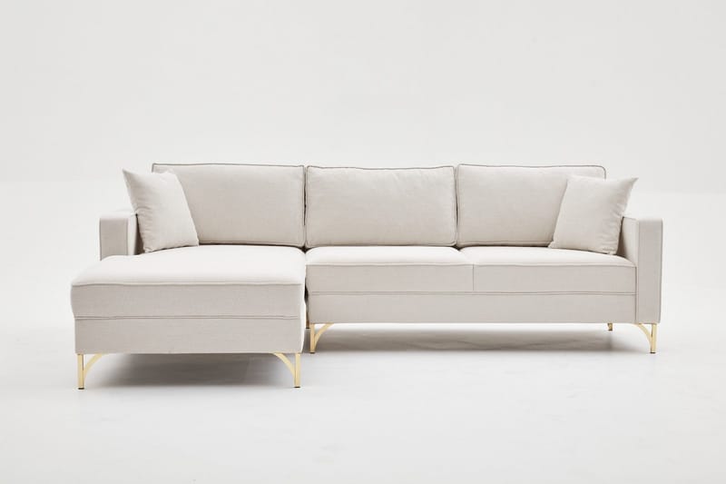 Retzow Soffa m. Divan 4-sits - Beige - Möbler - Vardagsrum - Soffor - Divansoffa & schäslong