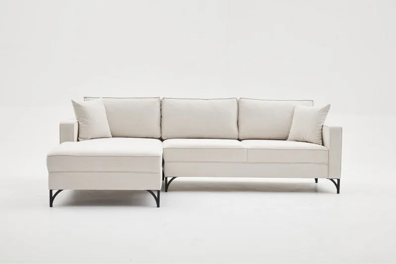 Retzow Soffa m. Divan 4-sits, Beige