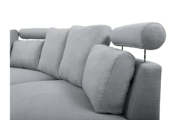Rotunde Divansoffa 448 cm - Grå - Möbler - Vardagsrum - Soffor
