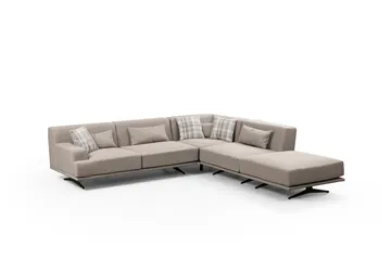 Sanroman Divansoffa - Beige - Möbler - Vardagsrum - Soffor - Divansoffa & schäslong