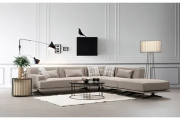 Sanroman Divansoffa - Beige - Möbler - Vardagsrum - Soffor - Divansoffa & schäslong