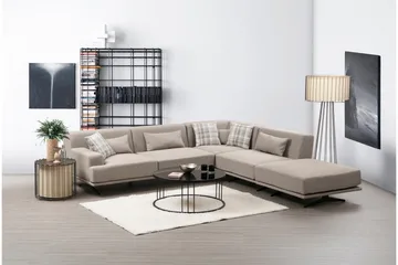 Sanroman Divansoffa - Beige - Möbler - Vardagsrum - Soffor - Divansoffa & schäslong