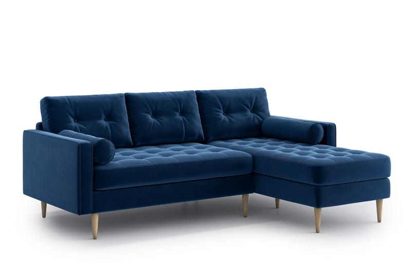 SHILOH 4-sits Divansoffa Marinblå - Möbler - Vardagsrum - Soffor - Divansoffa & schäslong