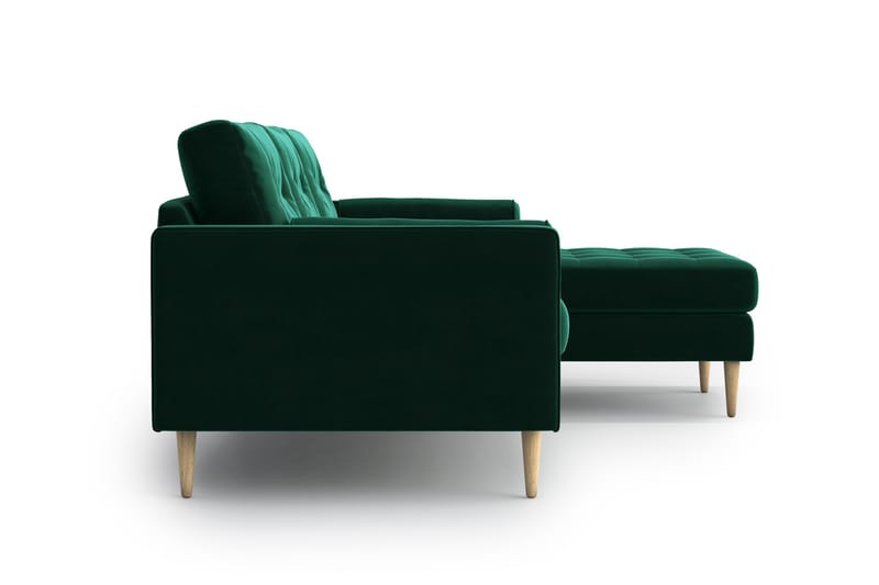 SHILOH 4-sits Divansoffa Mörkgrön - Möbler - Vardagsrum - Soffor - Divansoffa & schäslong