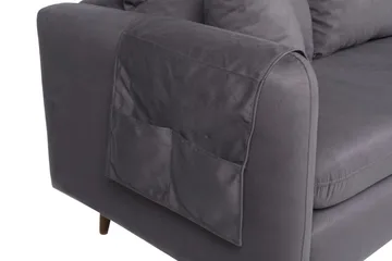 Sofiko Divansoffa Höger - Antracit/Natur - Möbler - Vardagsrum - Soffor - Divansoffa & schäslong